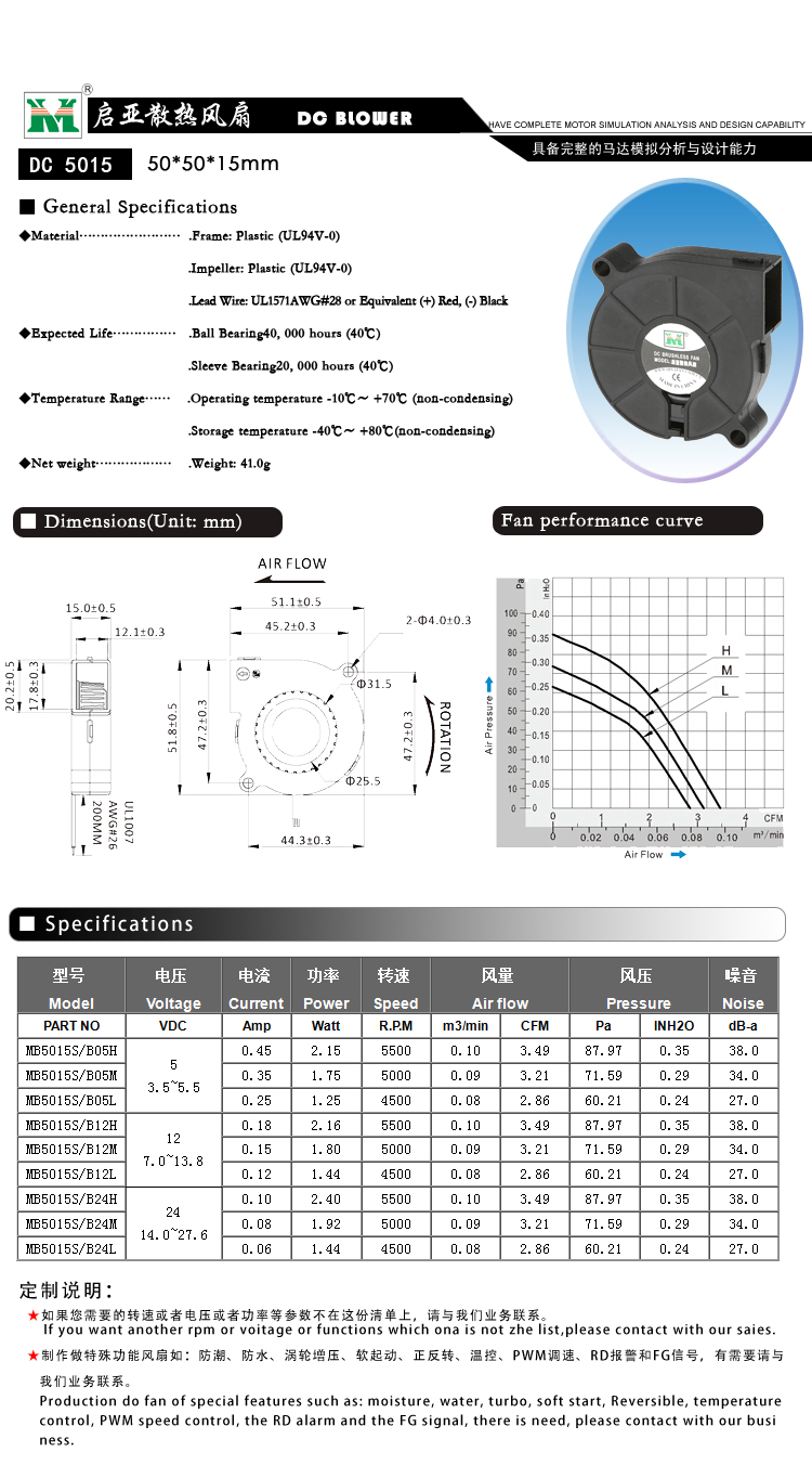 50*50*15MM鼓風(fēng)機(jī)(圖1)